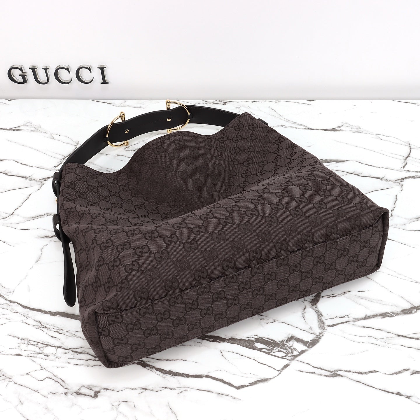 Gucci Beatrix tote Brown and dark brown Original GG canvas