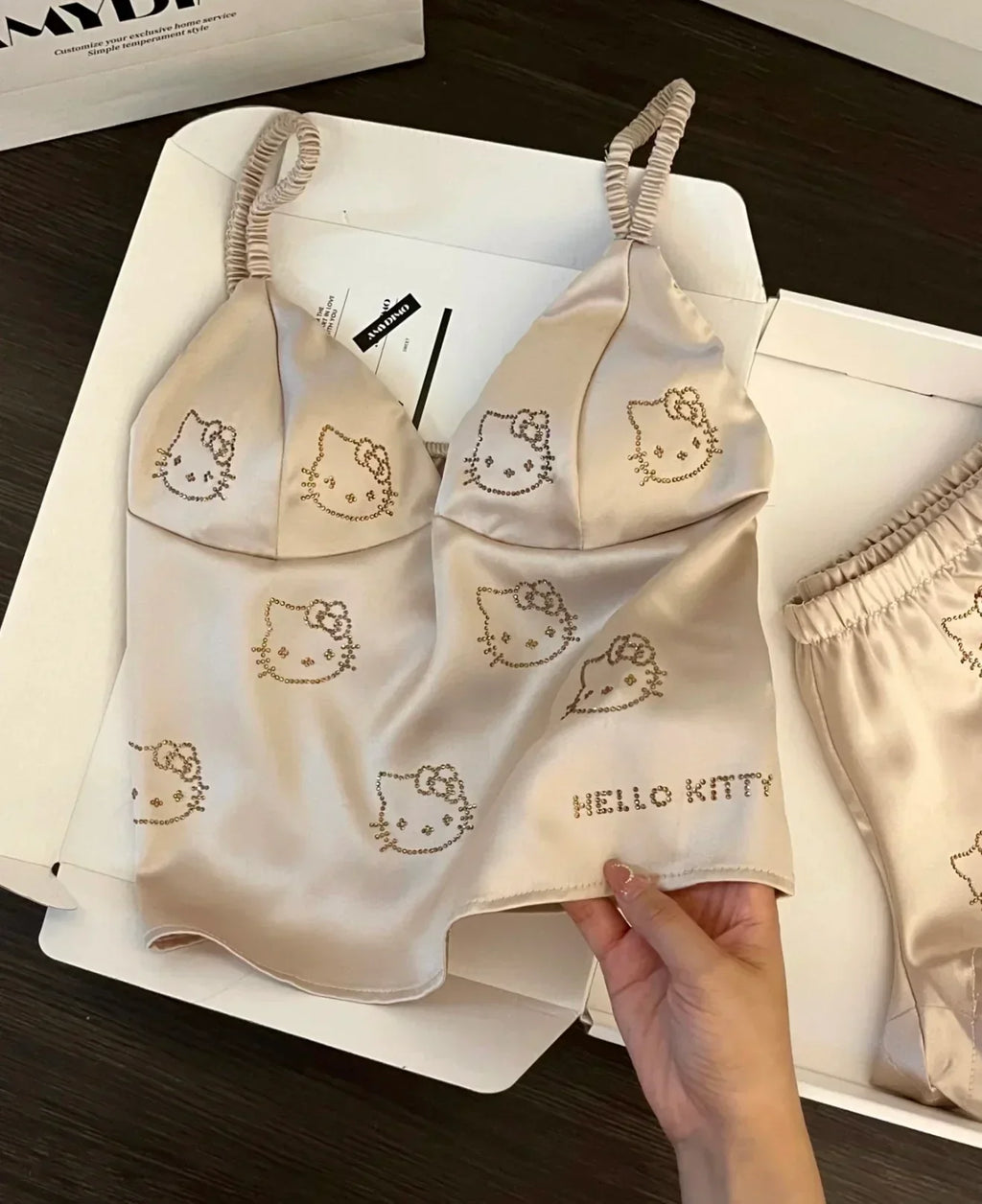Hello Kitty Silky Pajama Set