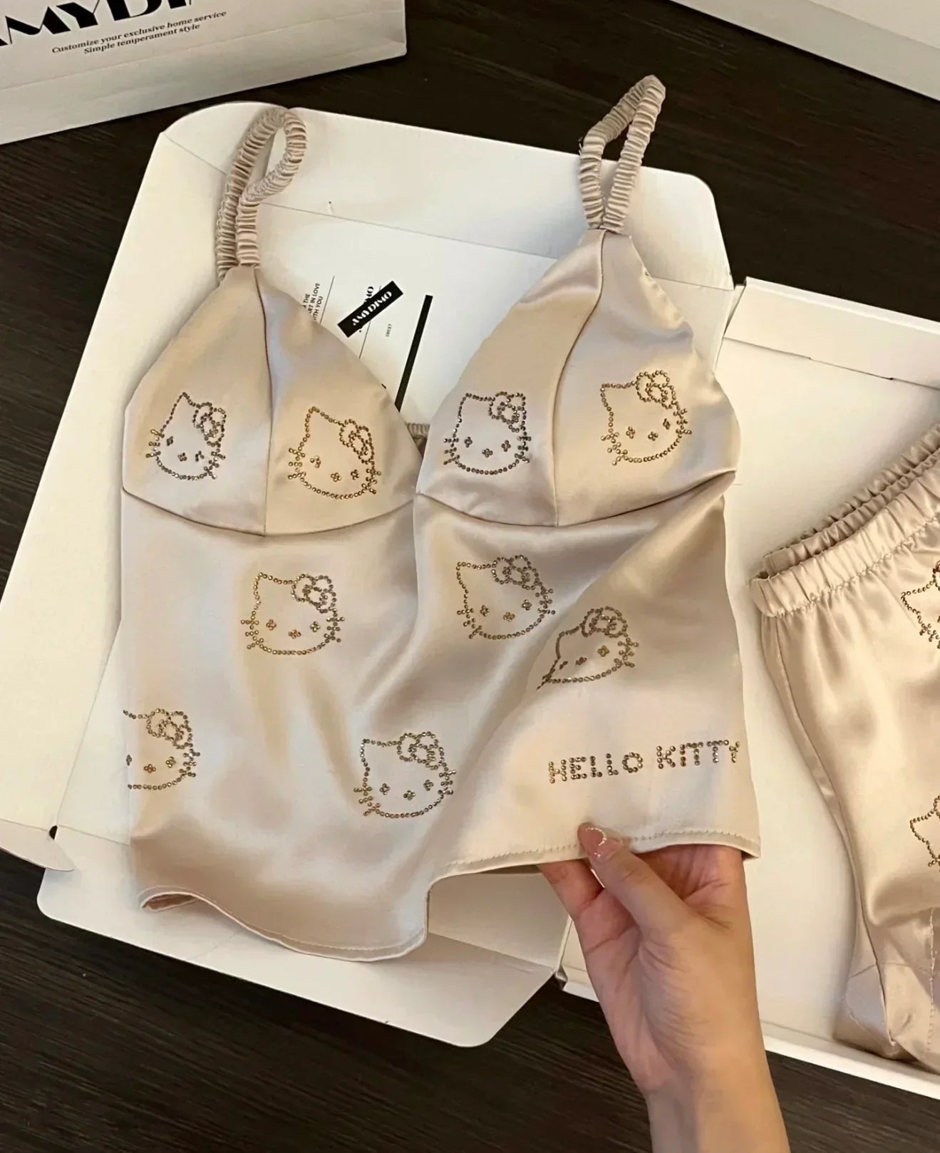 Hello Kitty Silky Pajama Set