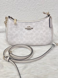 COACH Women’s Teri Shoulder Bag Signature Canvas
